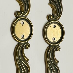 Bob Mackie Gold Back Plate for Furniture